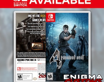 Resident Evil 4 Custom Switch Cover (NO GAME)