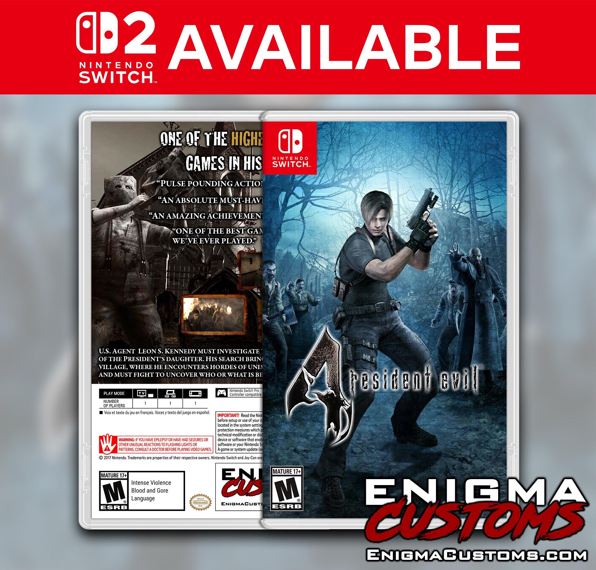 Switch Lite Resident Evil Nintendo Switch Evil Triple Pack