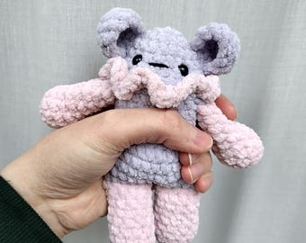 Bartolo the plush fidget doll- custom friend with 8 fidget elements for sensory fun