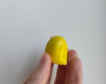 Puk- ceramic blob bird friend totem. Handmade gift