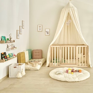 High cot bed clearance