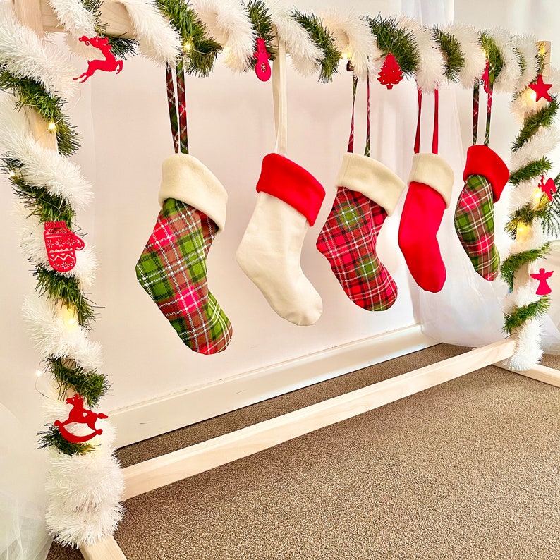 Stockings Stand Standing Stocking Hanger No Mantel Stocking Etsy