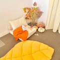 Cotton Floor Sofa: Reading Nook Cushion, Corner Seating