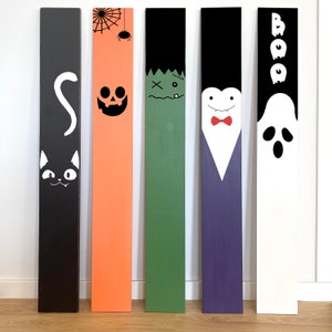 Halloween Porch Sign, Halloween Welcome Porch Sign, Halloween Decor, Fall Decor, Fall Front Porch Decor, Scary Patio Sign