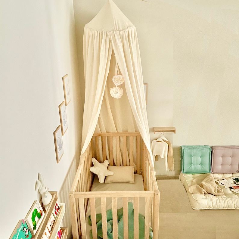 Toddler Floor Bed With Extra High Railings Toddler Floor Bed Etsy