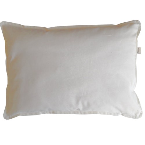 100 Organic Cotton Wool Pillow Express Shipping Etsy