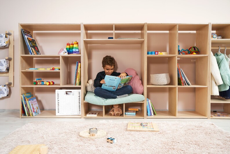 Montessori Shelves Montessori Storage Toy Display Shelves Etsy