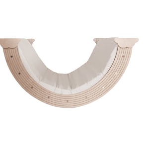 Climbing Arch Rocker Cushion: XL Block Foam, OEKO-TEX Cotton