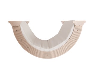 Climbing Arch Rocker Cushion: XL Block Foam, OEKO-TEX Cotton