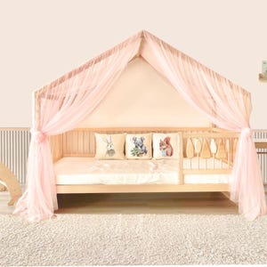 Woodland House Bed with Storage Space
