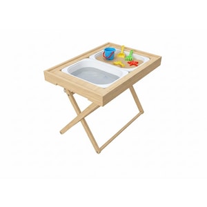 Montessori Sensorische Tabelle | Verstellbarer Kinderaktivitätstisch | Sand & Wasser Spieltisch | Faltbarer Spieltisch für Kleinkinder