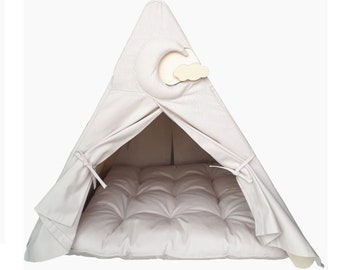 Mini Play Tent Cover with/out Mat, Climbing Triangle Tent & Mat (the triangle is sold separately)