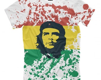 TS991 Men’s T-Shirt Peace CND Tee RASTA 420 Blaze Marijuana Print