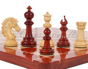 50mm Borderless Chess Board Golden Rosewood(Sheesham) & Maple BLACKFRIDAY  SALE