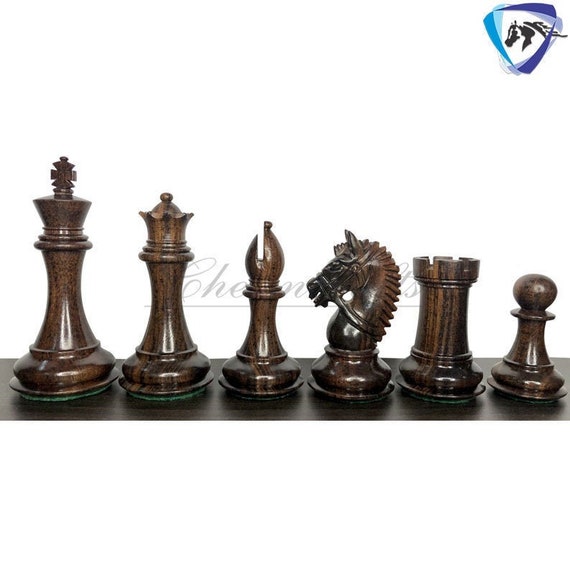 Wood Expressions Chess Pieces 3.5 English Staunton