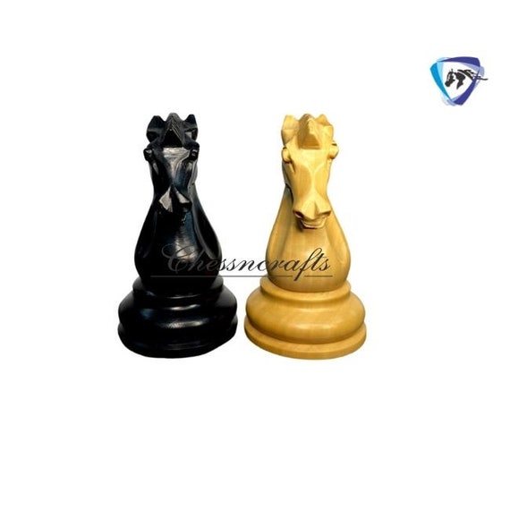 3.9 Craftsman Series Staunton Chess Pieces Only Set - Triple