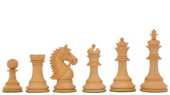 Our Featured Chess Set of the Week - The French Regence Series Chess Pieces  - 4.4 King Height - The House of Staunton