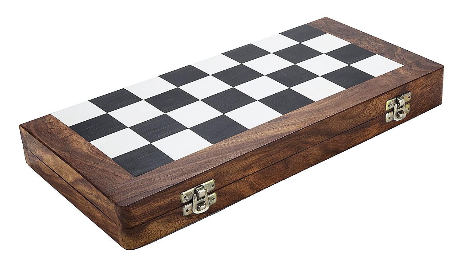  Chess Armory Wooden Chess Set - 17 inch Large Chess Board Sets  for Adults and Kids with Extra Queen Pieces & Storage Box : Toys & Games