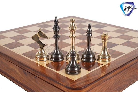 Chess set Royal Classic Wooden board with chess -  Portugal