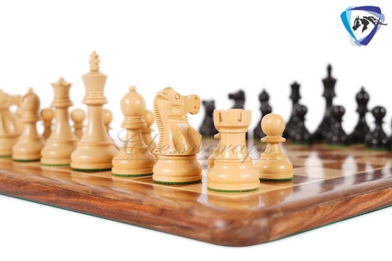 French Staunton Wood Chess Pieces (with 2 extra Queens) – Fancy Chess