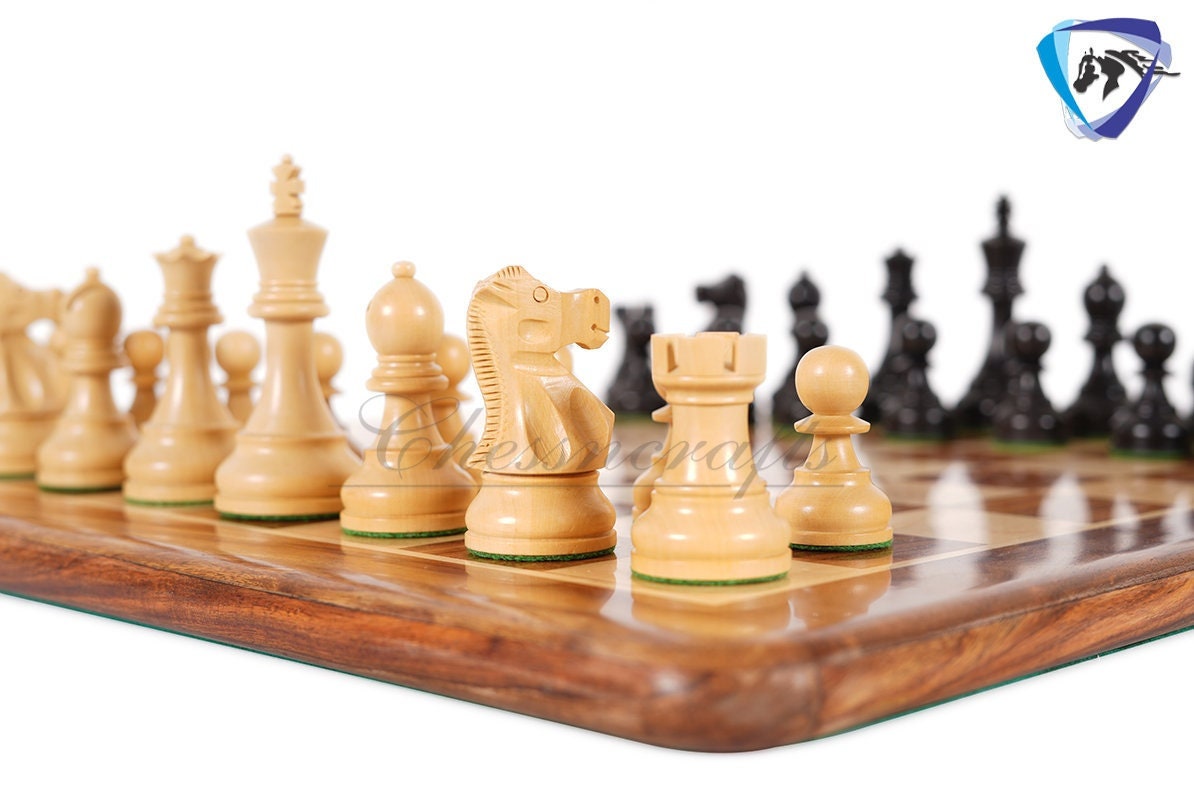  World Chess Championship Set Full Official Tournament Extra  Queens Unique Sets for Kids and Adults Board Game Weighted Pieces (Extra  Queens) for 2 players : Toys & Games