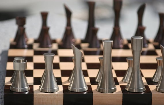 Cooper and steel Chess pieces. - Chess Forums 