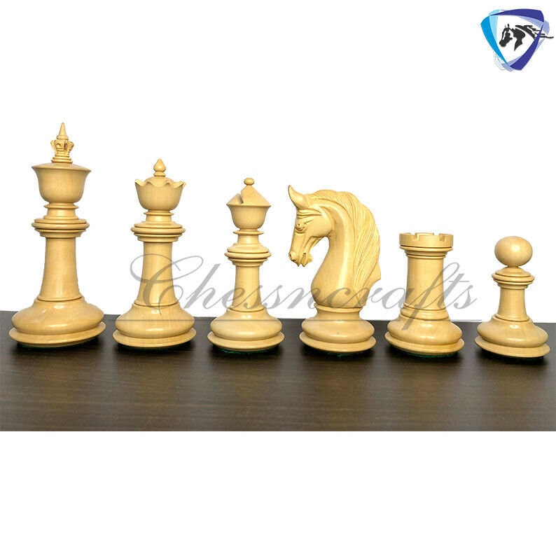 4.6 Spartacus Luxury Staunton Chess Pieces Only Set Bud -  Portugal