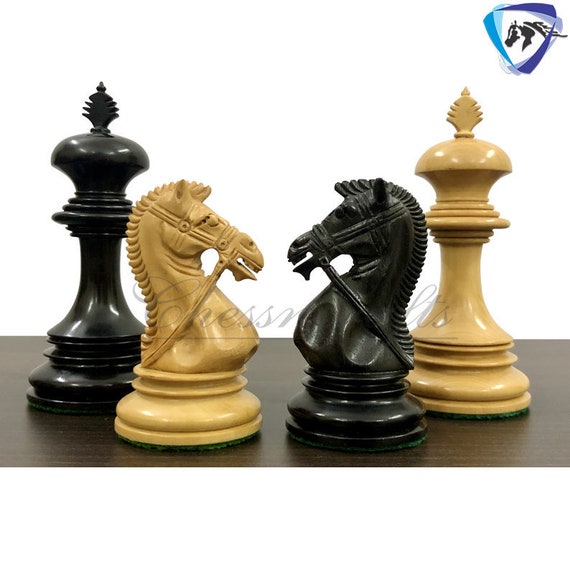 Classic Chess Set – Walnut Wood Board 12 in. – Wood Expressions