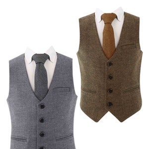 Big and tall tweed vest clearance