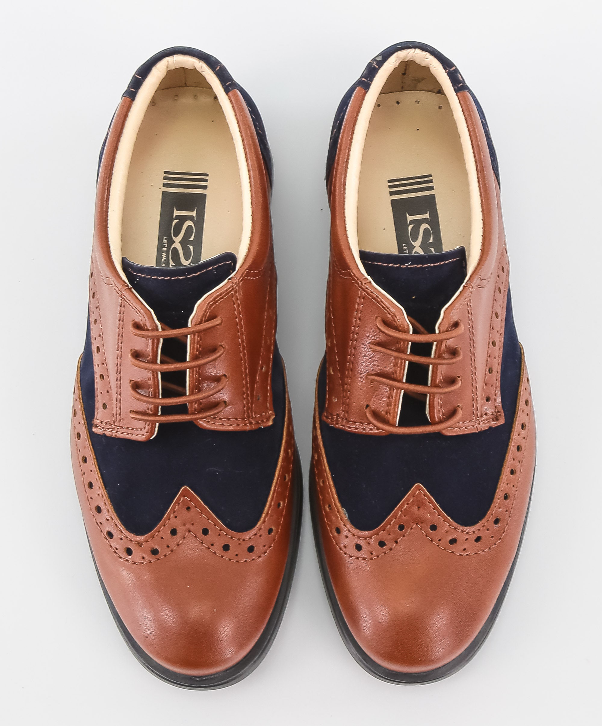 Jongens formele schoenen Cadeau voor jongen Jongens Bruine Brogue Schoenen Schoenen Jongensschoenen Oxfords & Wingtips 