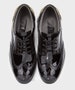 Boys Black Patent Formal Brogue Shoes 