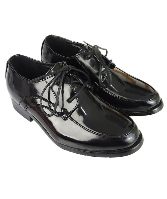 Boys black oxford top