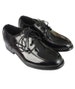 Designer Boys Black Patent Lace up Shoes 