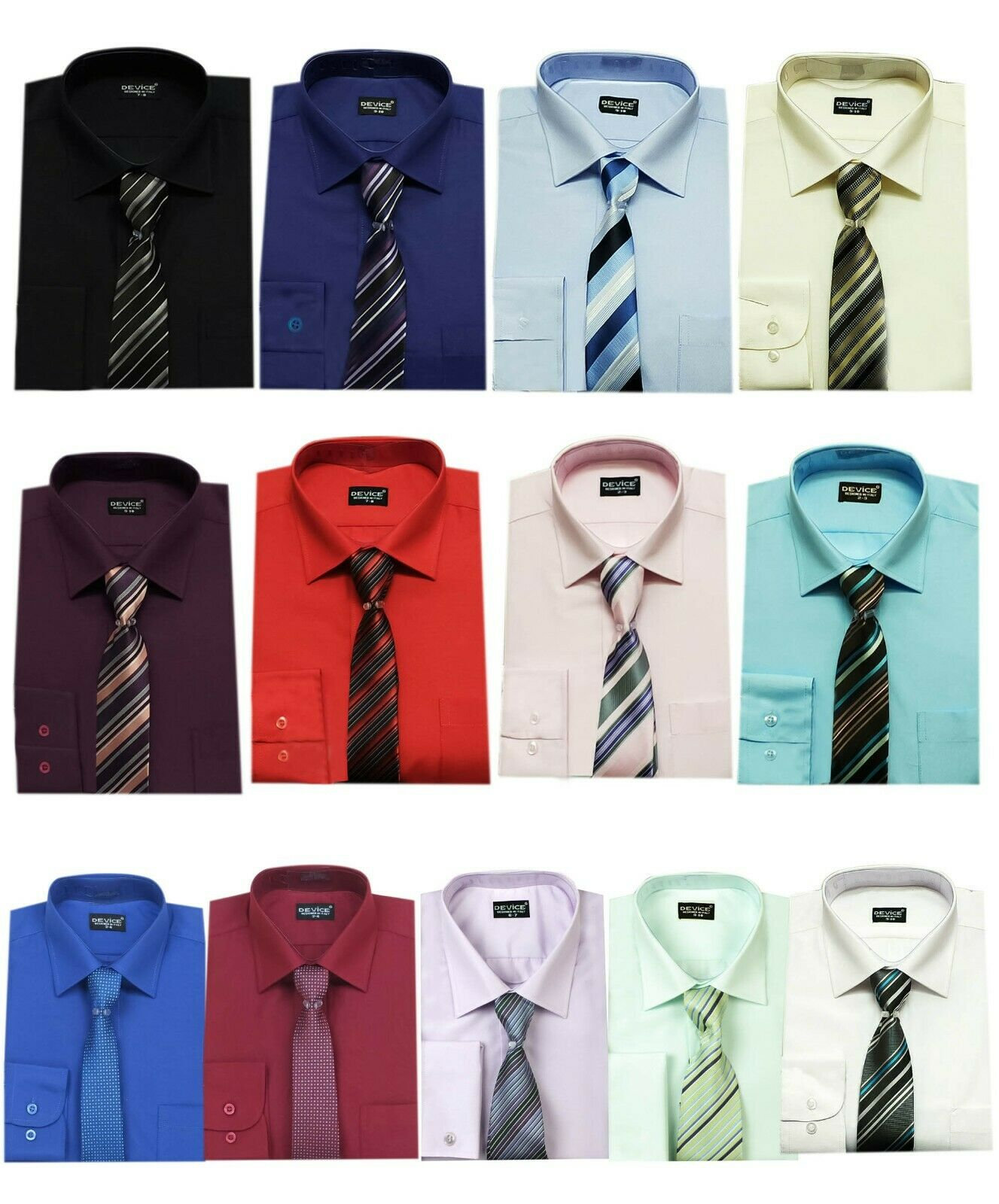 Camisa para beb con corbata a rayas 2 piezas paje boda baile
