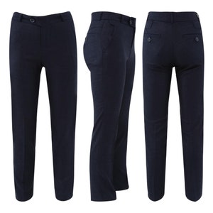 Boys Check Tweed Slim Fit 3 Piece Suit in Blue - Etsy UK