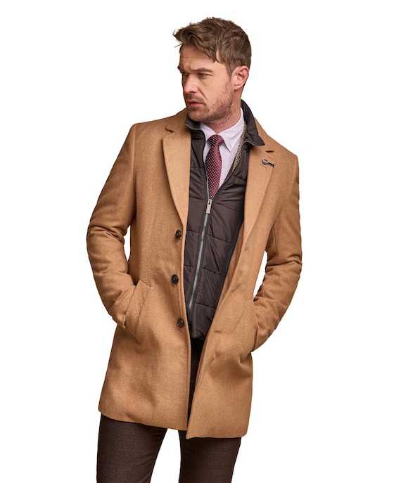Winter Men's Woolen Long Overcoat Thick Warm Luxury Business Casual Men Classic Winter Jacket Slim