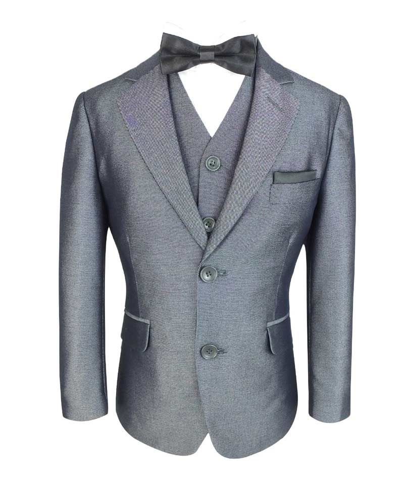 Designer Boys Italian Suit in Tonic Grey | Etsy