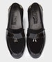 Flamingo Boys Patent & Suede Loafers in Black 
