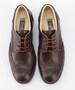 Boys Brogue Faux Leather Dark Brown Formal Wedding Prom Dress Shoes 