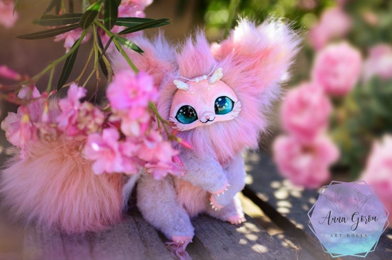 cat art doll