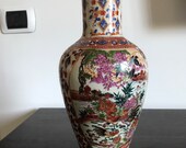 12 quot Royal Satsuma made in China large hand-painted vase