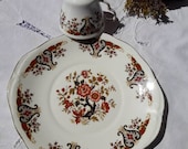 Vintage Colclough Tray and cup Imari pattern
