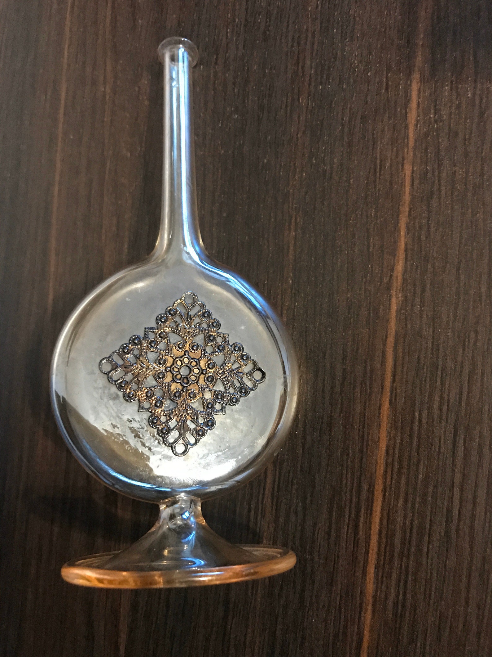 Blown glass ampoule for perfume Etsy