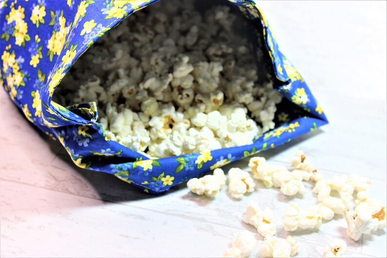 Microwave Popcorn Bags Reusable Popcorn Bags Choose You Etsy