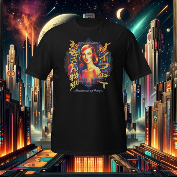 Lempicka inspired Shirt, Sci-Fi Shirt, Nerdy Shirt, Art Deco Shirt, Movie Shirt, Gift for Nerd