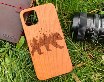 Gift wood phone case cover iphone5/SE/6/6s/7/8/6/7/8plus/X/Xs/XsMax/XR/11/11Pro/11Promax/Samsung Huawei P20 P30 Mate