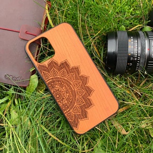 Coque de téléphone en bois Housse de téléphone en bois Cadeau Samsung Galaxy S6 Edge S7 Edge S8 Plus S9 Plus S10 e Plus S20 S21 A50 A51 A52 A70 A71 A72