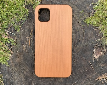 Wood phone case Protective cover cherry tree wood phone case cover cherrywood