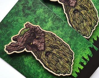 Ent tree wooden pin