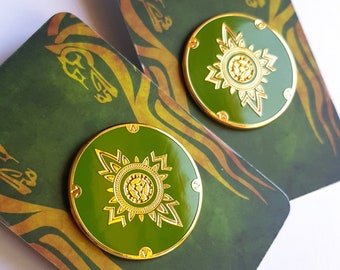Horse Rider Shield Pin Royal Guard